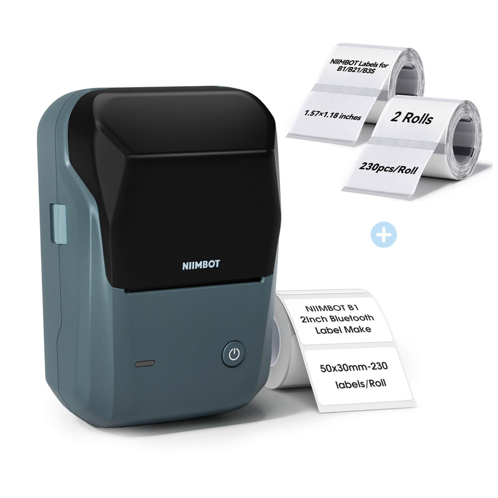 B1 Inkless Thermal Label Printer, Create Professional Business Labels with Ease
