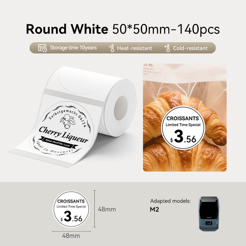 Thermal Transfer Label Printer Labels for M2, M3-54