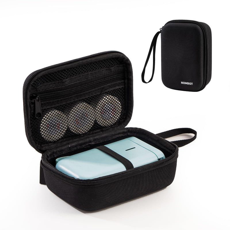 Portable Carrying Bag Holder for Printer, Refill Labels, USB Cables-9
