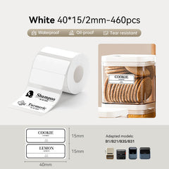 White Label for B21, B1, B3S, B4, K3-30