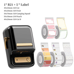 B21 label maker set 2 black