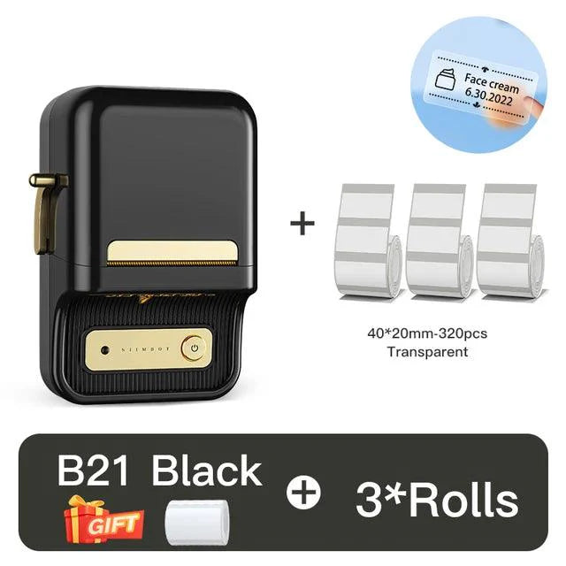 B21 Bluetooth Thermal Kitchen Storage Labels Printer, Efficient for Home, Support PC&Phone-8
