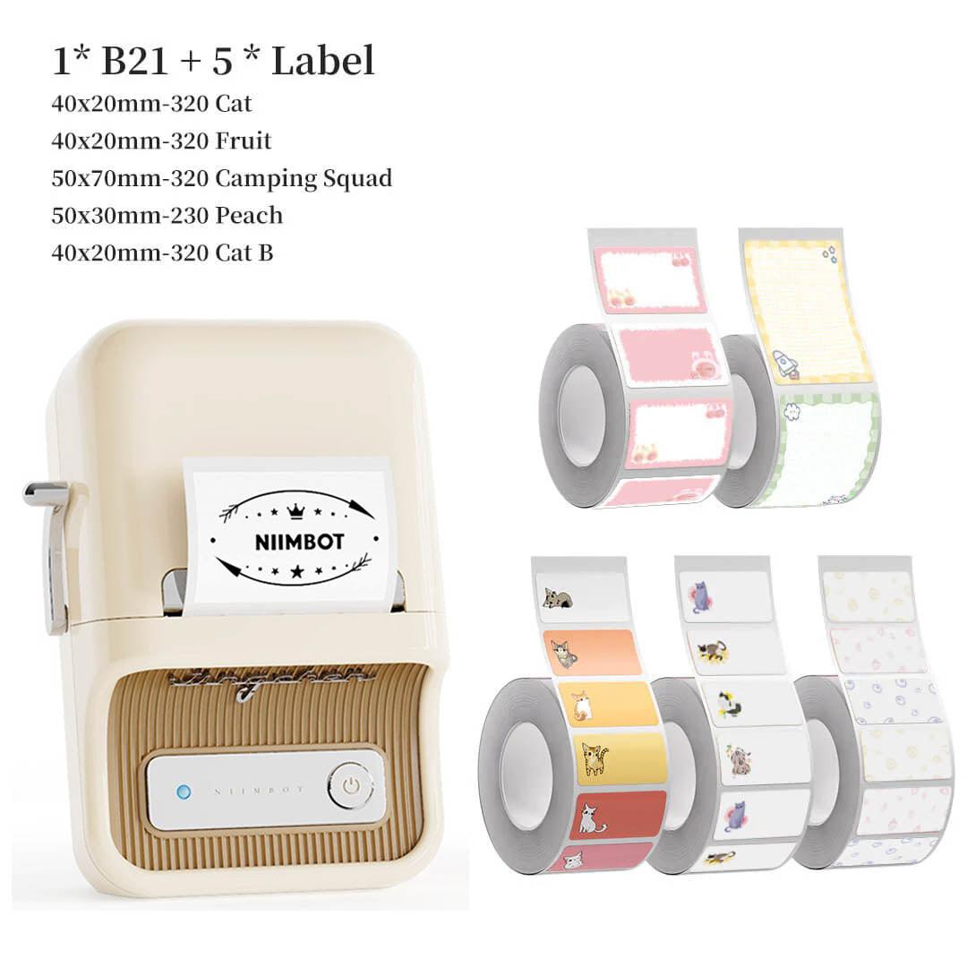 B21 Bluetooth Thermal Kitchen Storage Labels Printer, Efficient for Home, Support PC&Phone-15