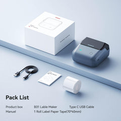 B31 Bluetooth Thermal Label Maker- Essential Tool for Small Businesses-9