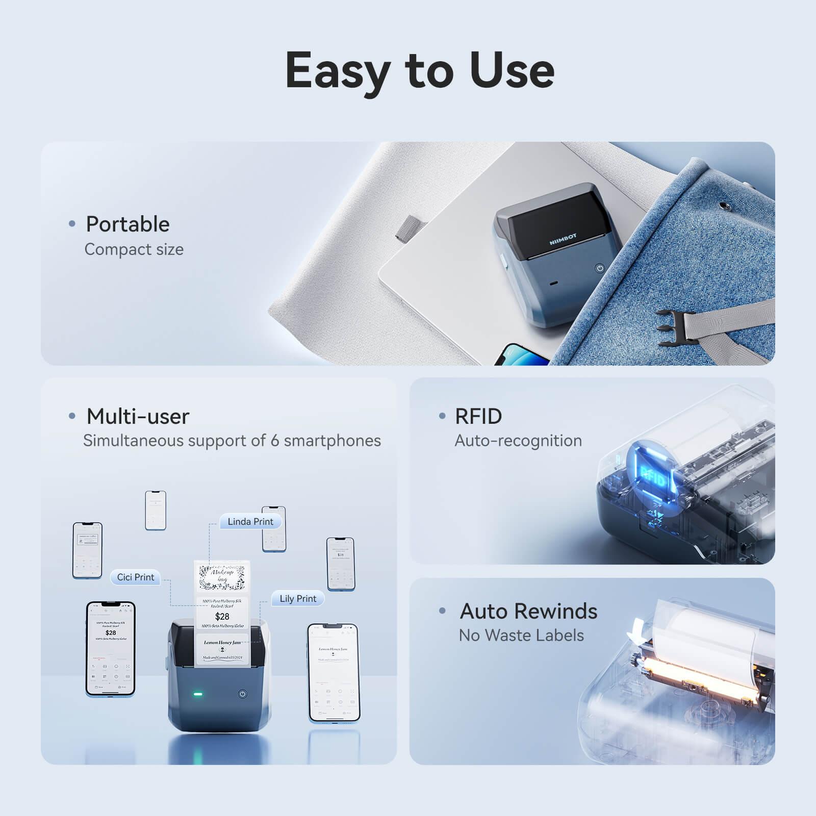 B31 Bluetooth Thermal Label Maker- Essential Tool for Small Businesses-8