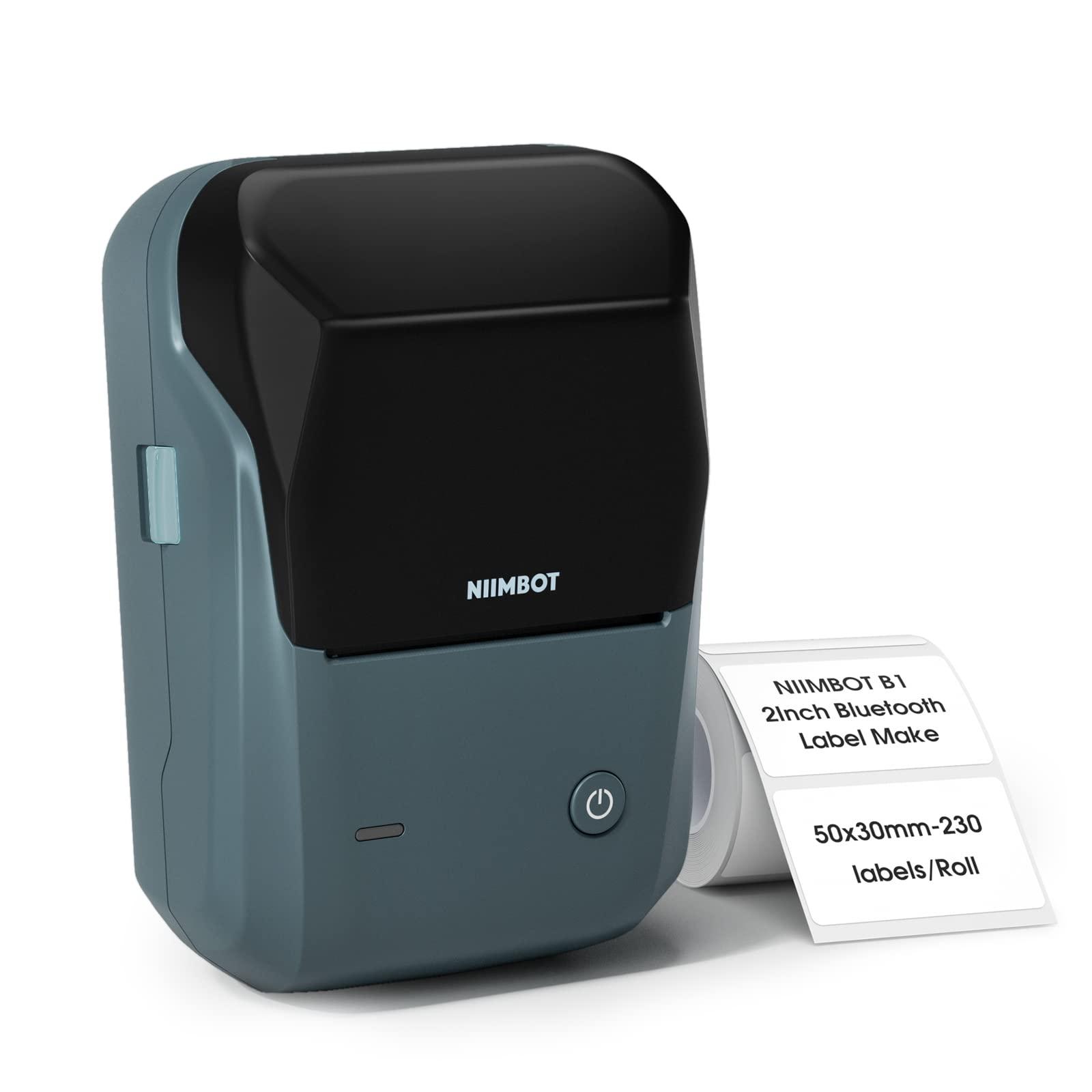 B1 Inkless Thermal Label Printer, Create Professional Business Labels with Ease