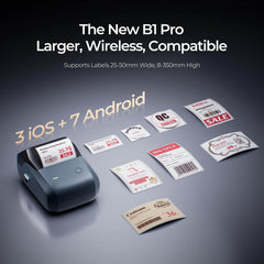 B1 Pro Label Maker, 300DPI HD Label Printer, Ideal for Photos,Stores,Notes,Study Graphics, Small Business-5