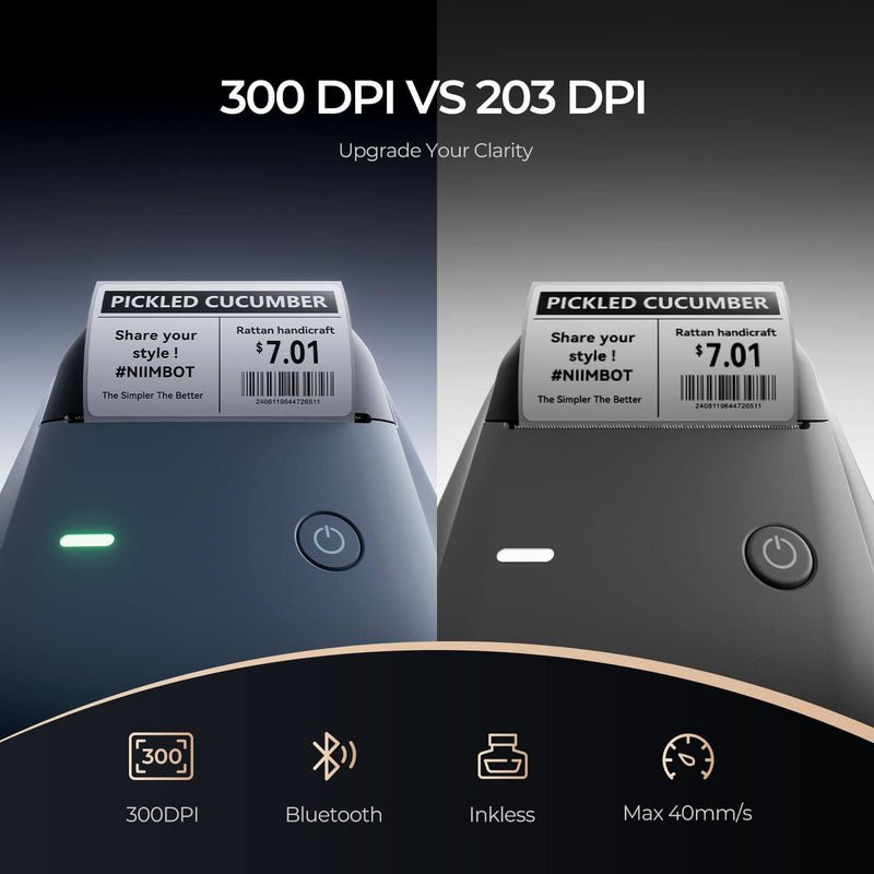 B1 Pro Label Maker, 300DPI HD Label Printer, Ideal for Photos,Stores,Notes,Study Graphics, Small Business-10
