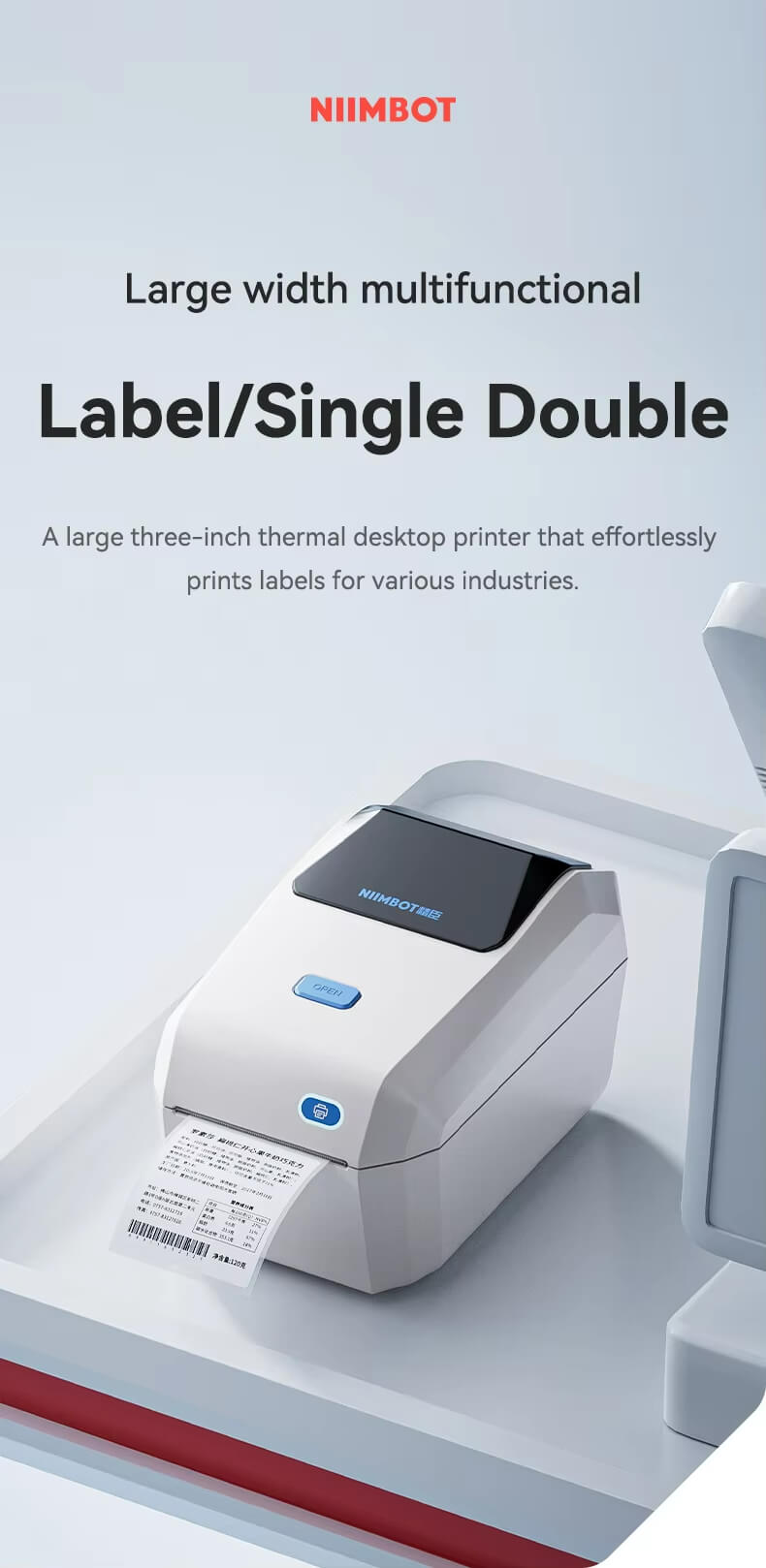 K3 Thermal Inkless Label Maker - Efficiently Tool for Business-12