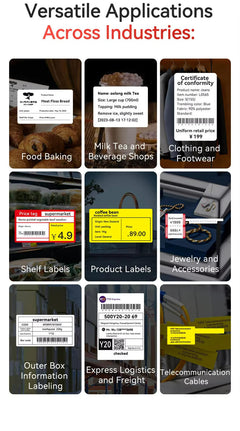 K3 Thermal Inkless Label Maker - Efficiently Tool for Business-14