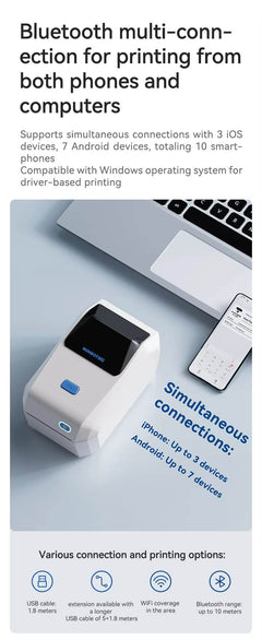 K3 Thermal Inkless Label Maker - Efficiently Tool for Business-18