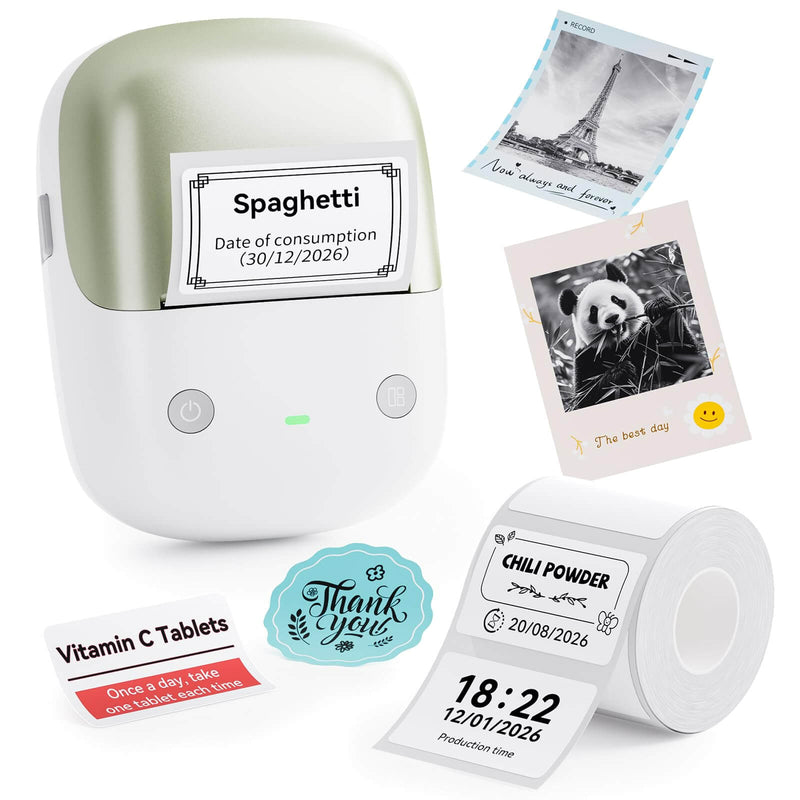 B2 PRO Label Maker Machine, 300DPI HD Thermal Photo Label Printer, Support Red -Black Dual Color Printing-1