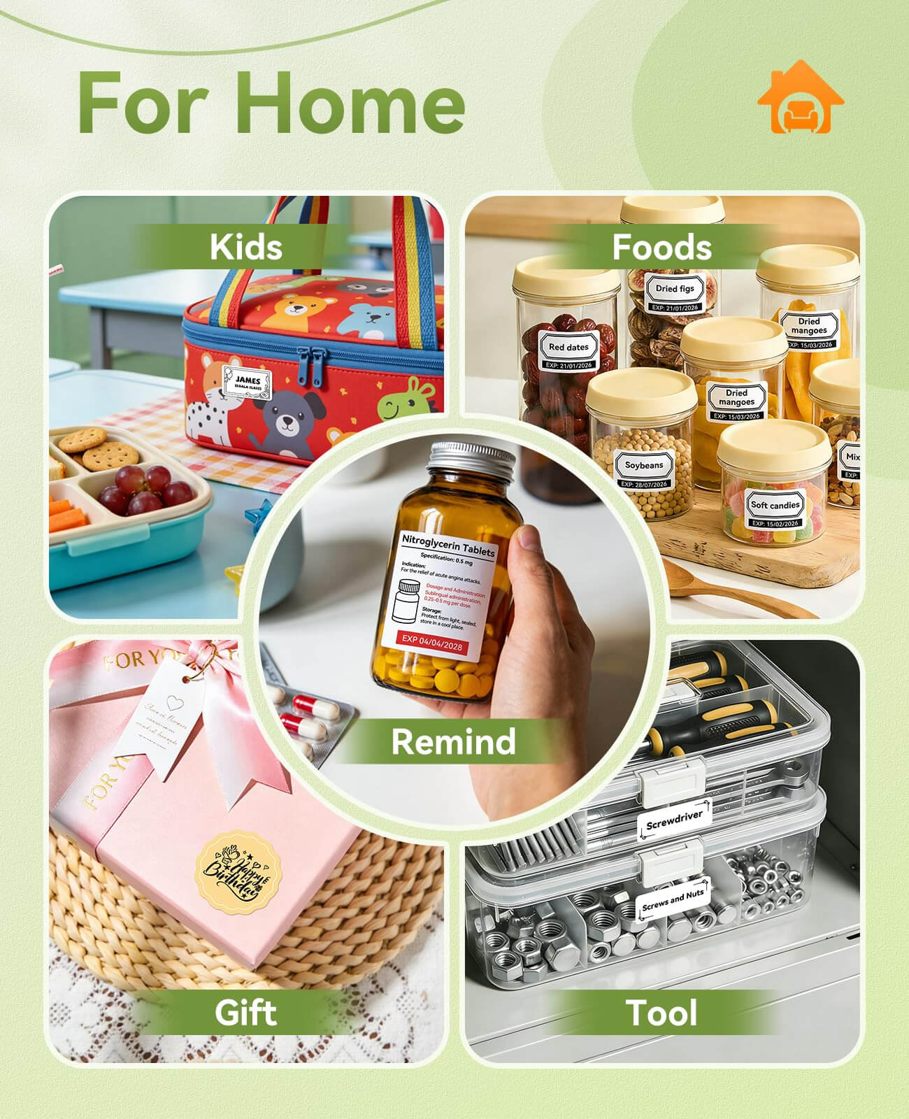 B2 PRO Label Maker Machine, 300DPI HD Thermal Photo Label Printer, Support Red -Black Dual Color Printing-7