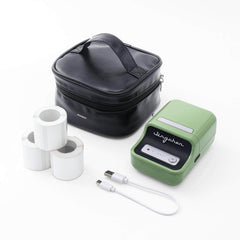 Portable Carrying Bag Holder for Printer, Refill Labels, USB Cables-1