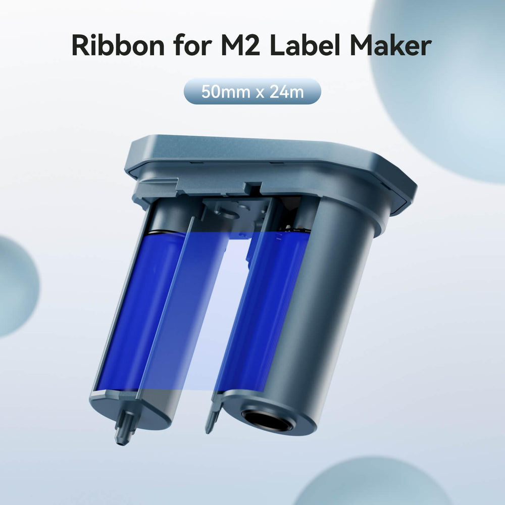 NIIMBOT M2 blue ribbon 50mmx24m