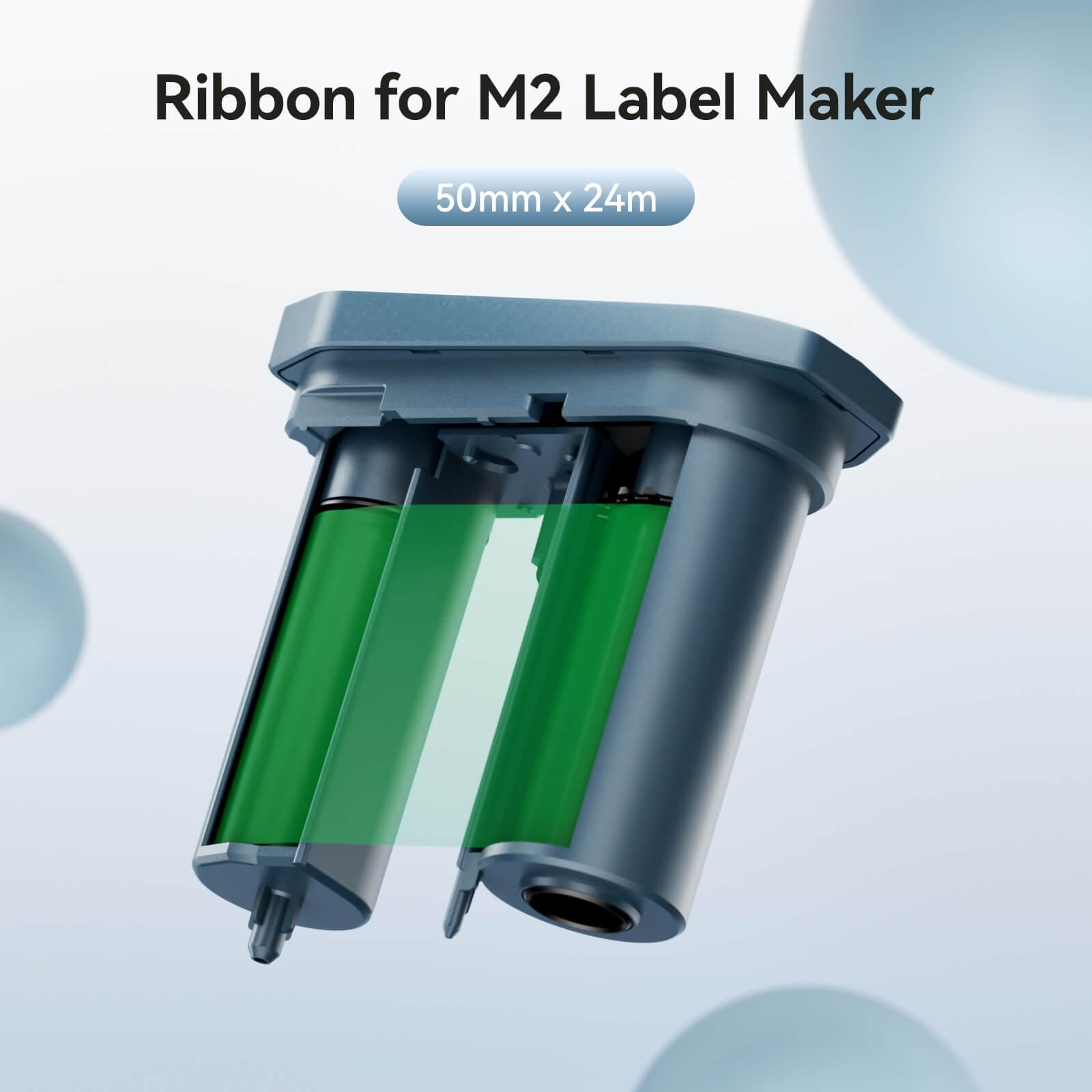 NIIMBOT M2 green ribbon 50mmx24m