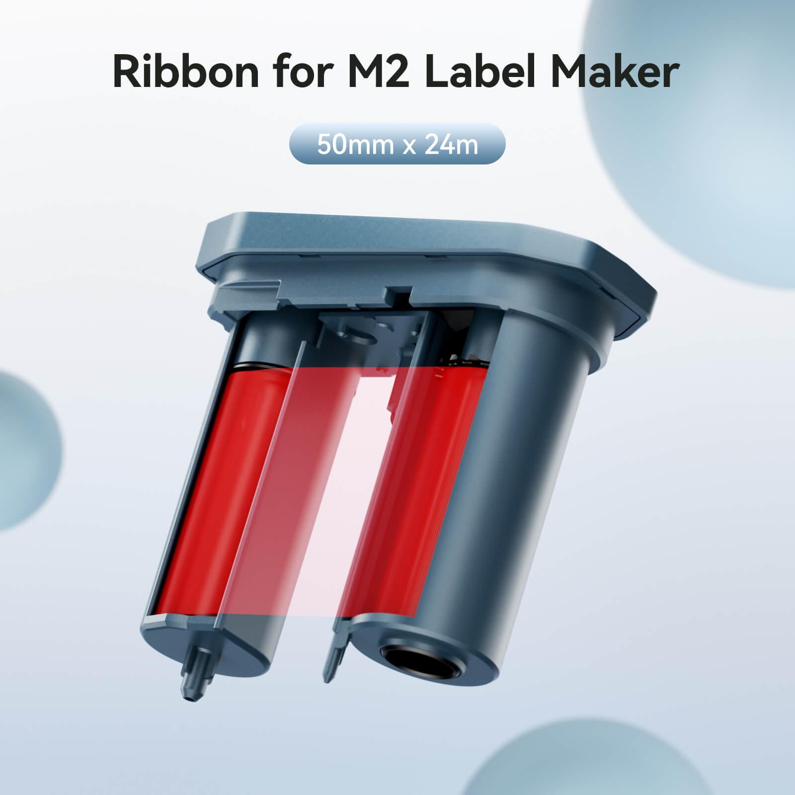 NIIMBOT M2 red ribbon 50mmx24m