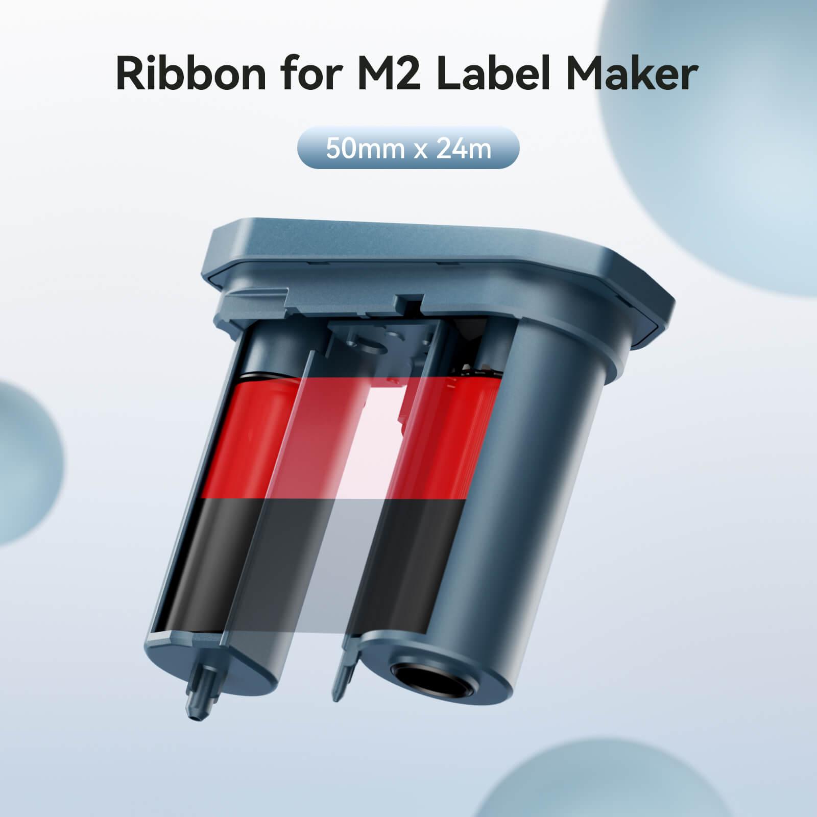 NIIMBOT M2 red ribbon 50mmx24m