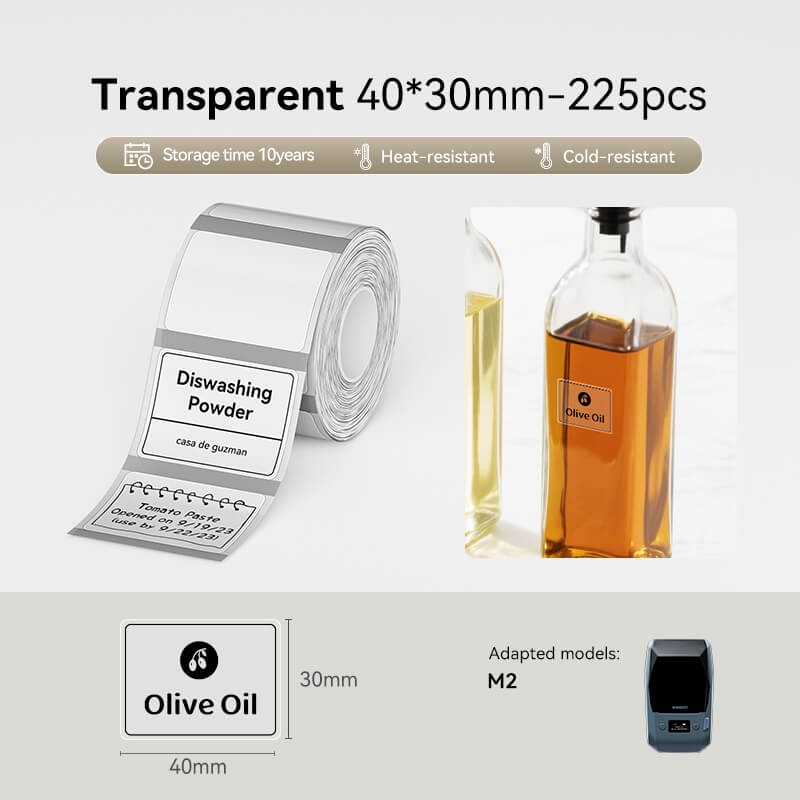 Thermal Transfer Label Printer Labels for M2, M3-52