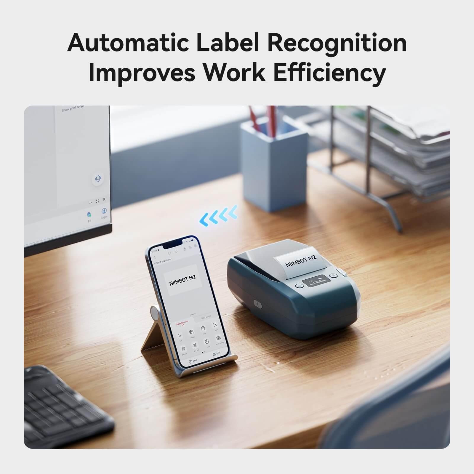 NIIMBOT M2 2 Inch Thermal Transfer Label Maker