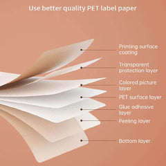 N1 Pure Color Label Stickers, Durable PET Material, No Fading-9