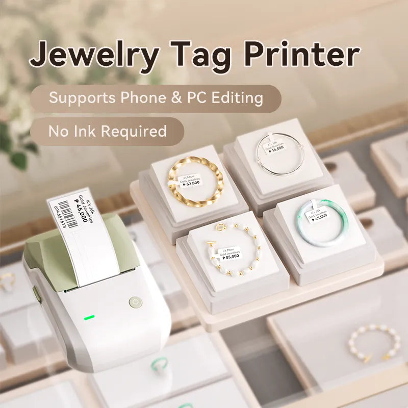 NIIMBOT B1 Thermal Jewelry Label Printer