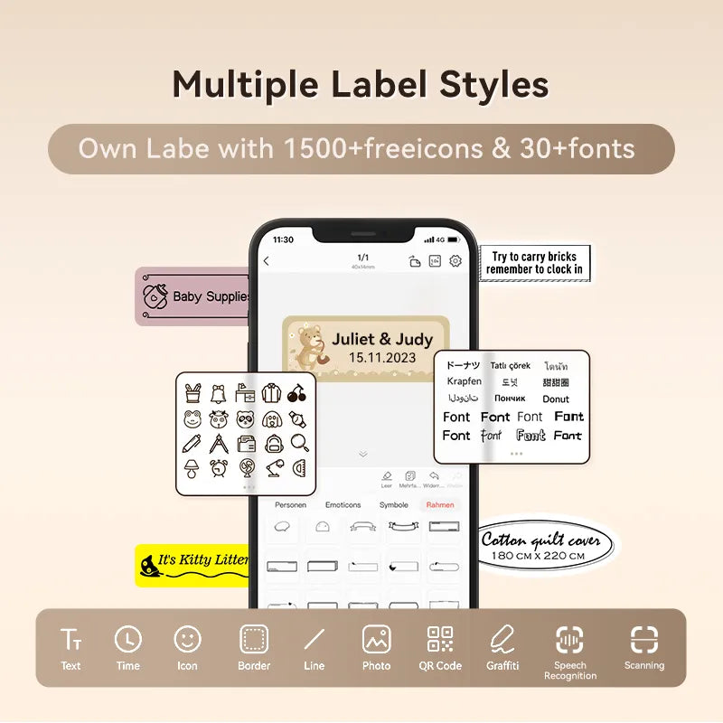 NIIMBOT B1 Thermal Jewelry Label Printer