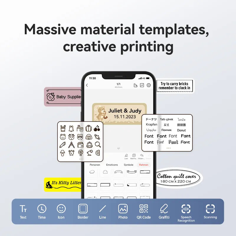 NIIMBOT B1 Thermal Logistics Label Printer