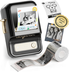 NIIMBOT B21 Pro 300dpi Label Printer, Photo Printer black