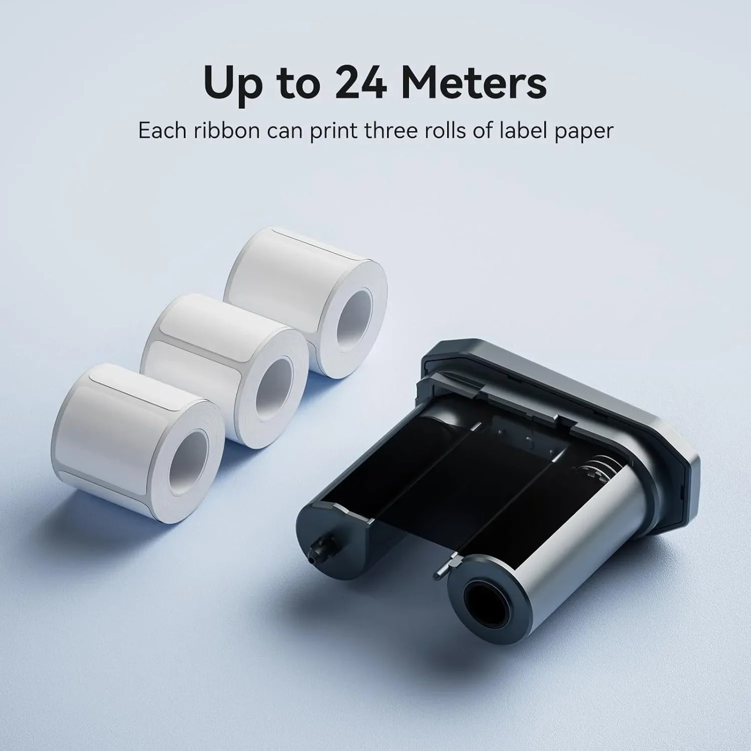 NIIMBOT Compatible M2 Labeling Ribbon, Replacement Refill Tapes