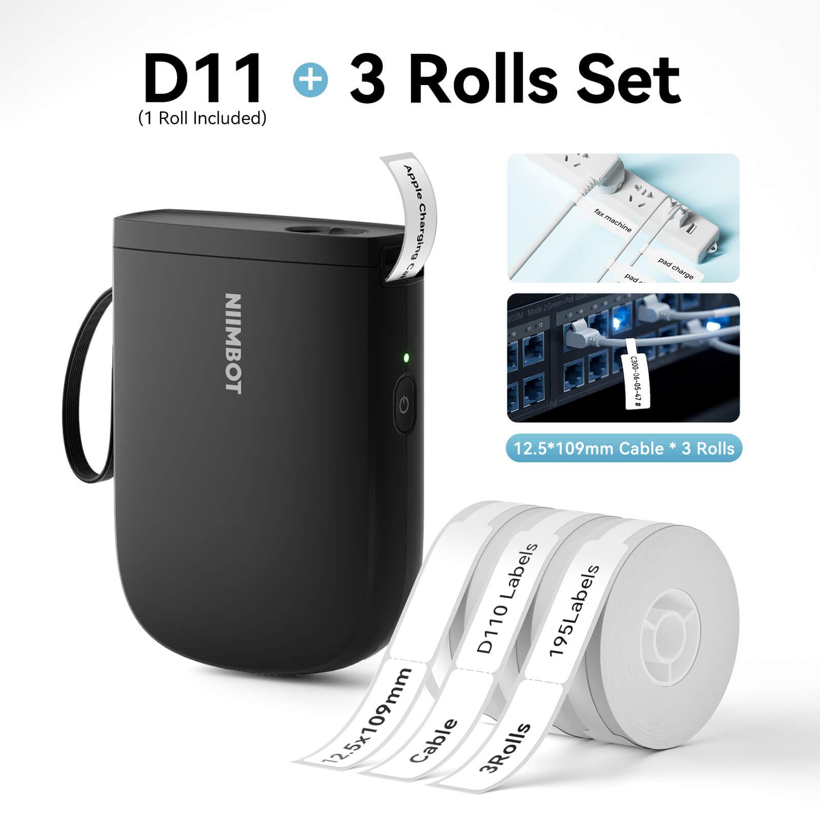 NIIMBOT D11 upgraded black