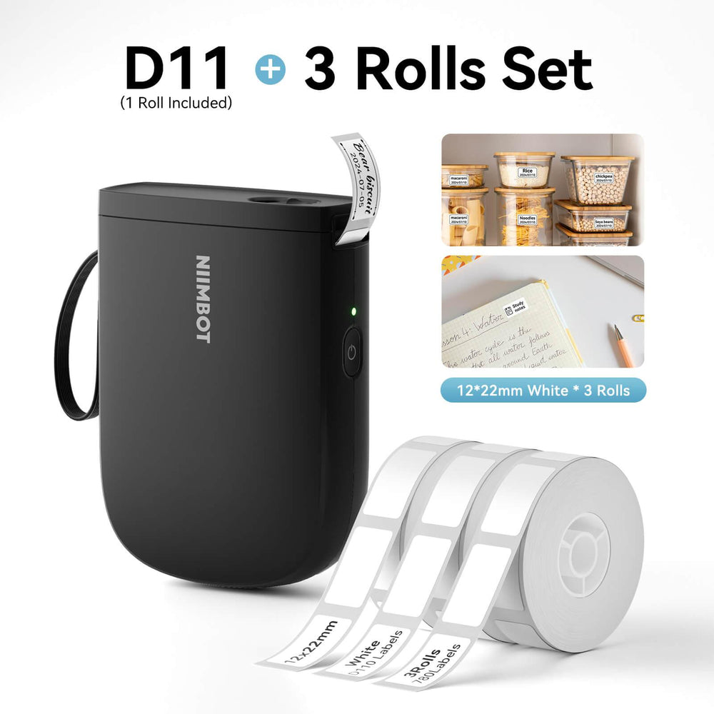 NIIMBOT D11 upgraded black