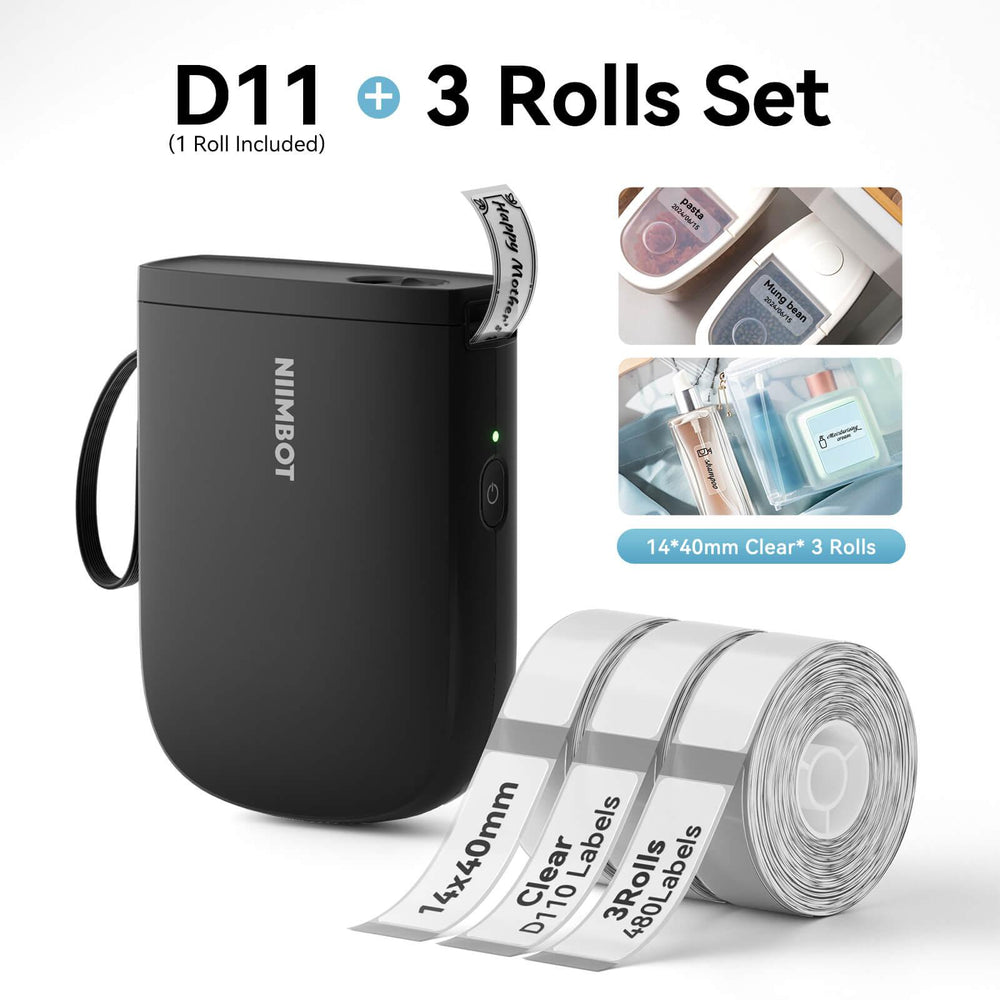 NIIMBOT D11 upgraded black