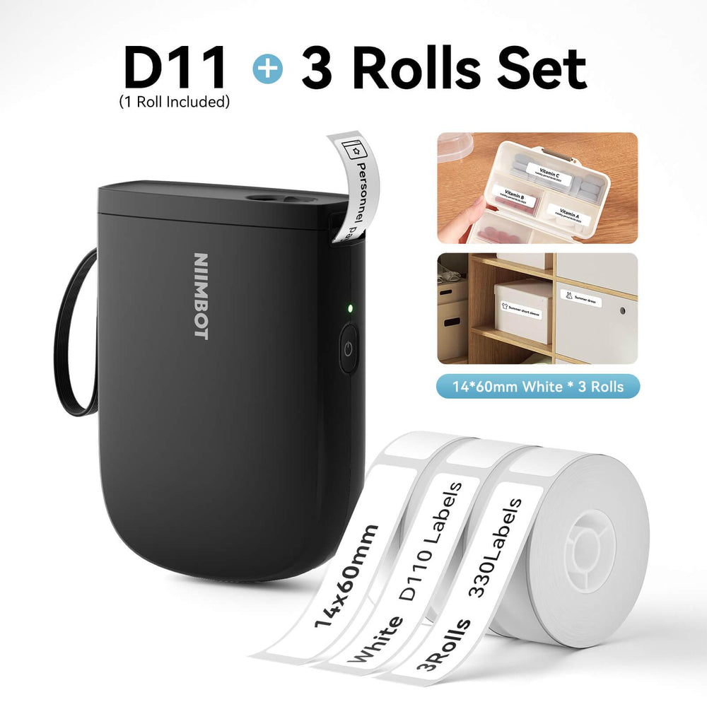 NIIMBOT D11 upgraded black