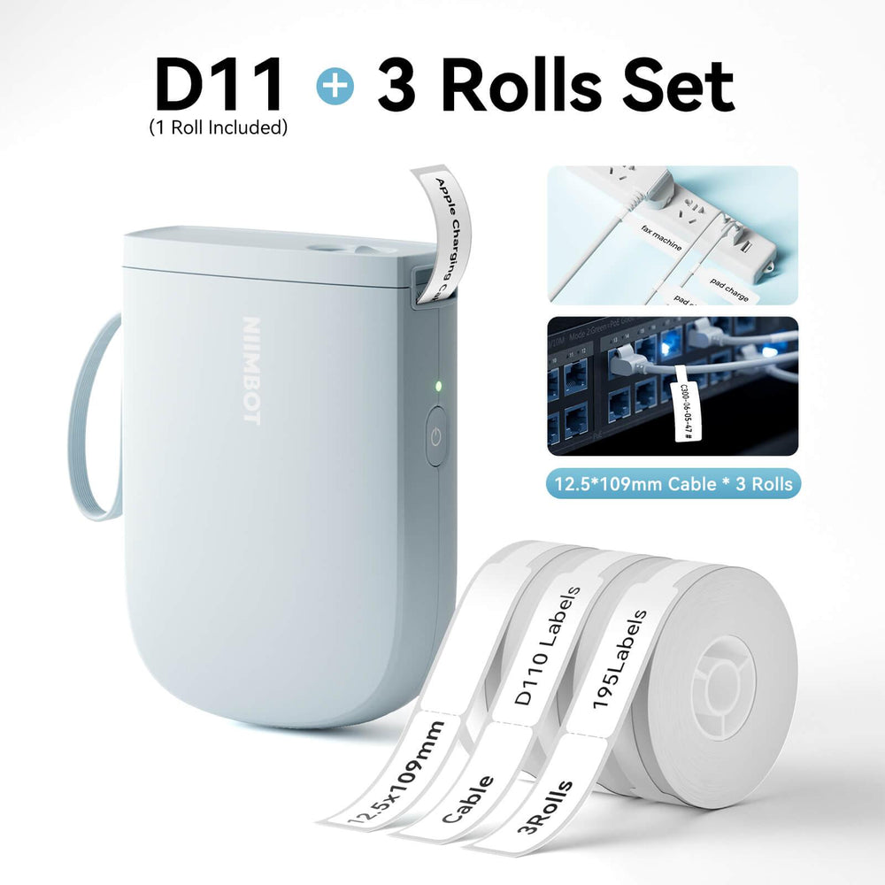 NIIMBOT D11 upgraded blue