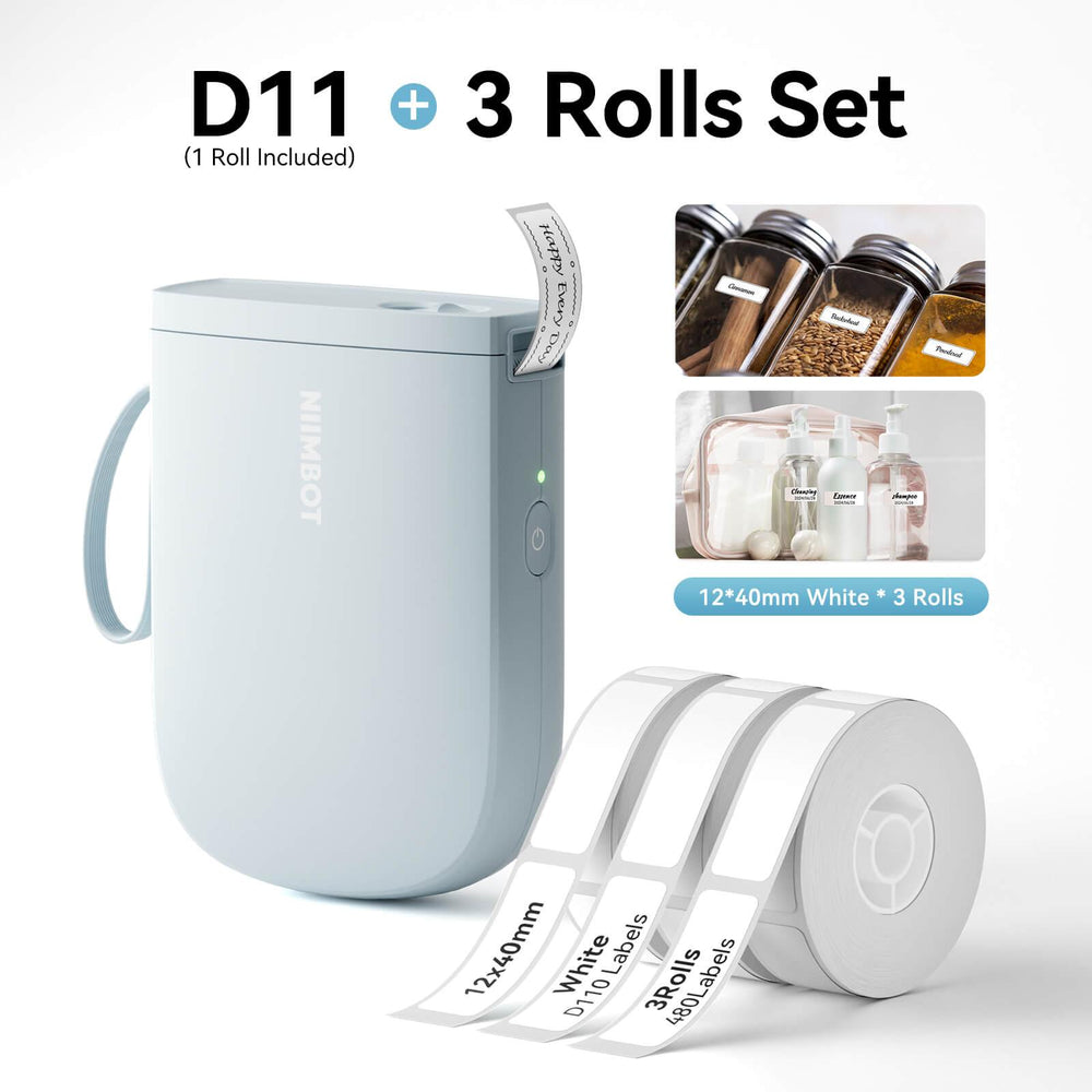 NIIMBOT D11 upgraded blue 12x40