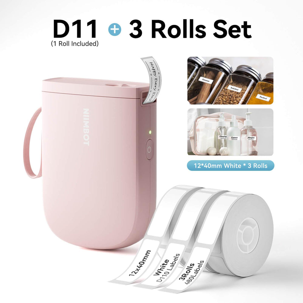 NIIMBOT D11 upgraded pink