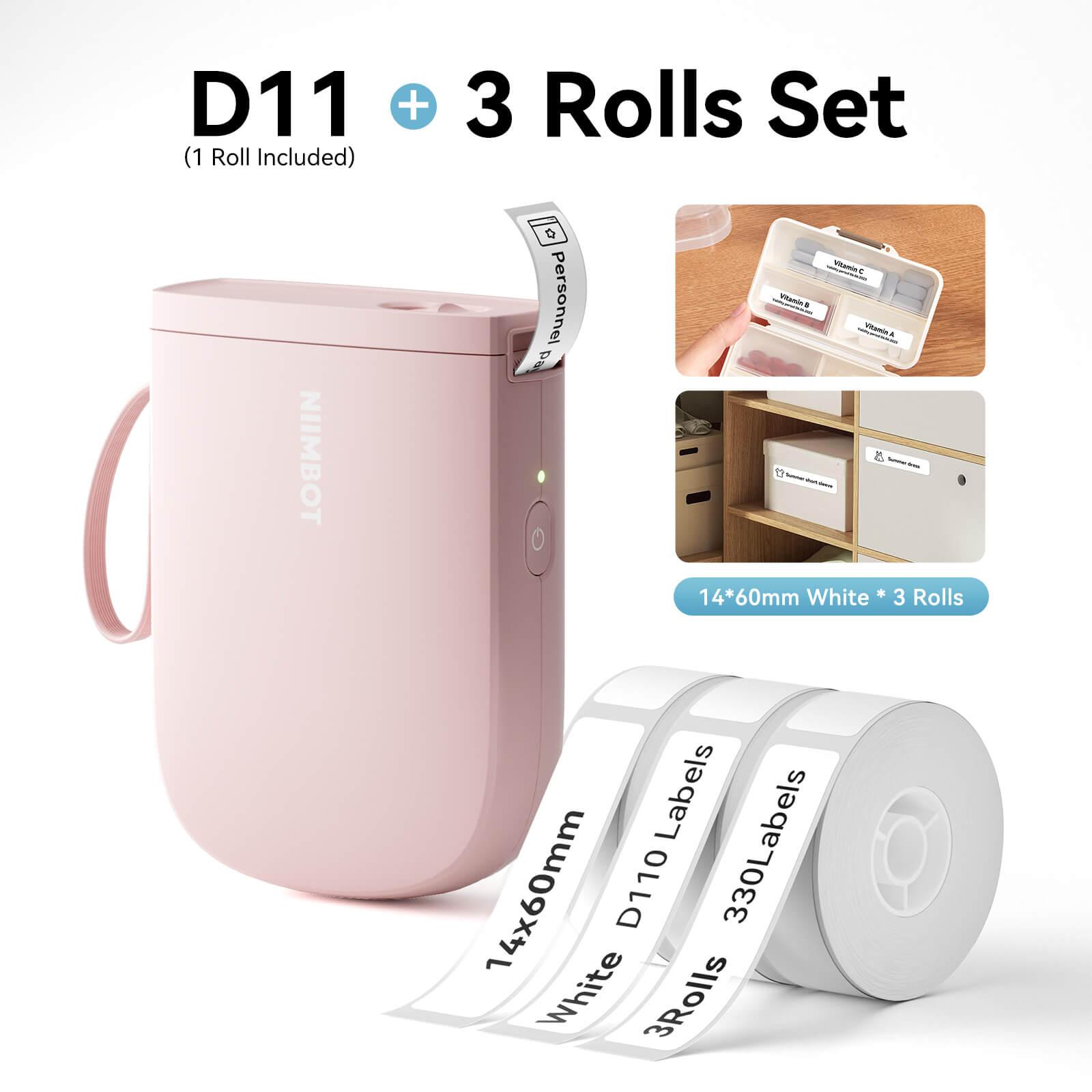 NIIMBOT D11 upgraded pink 14x60