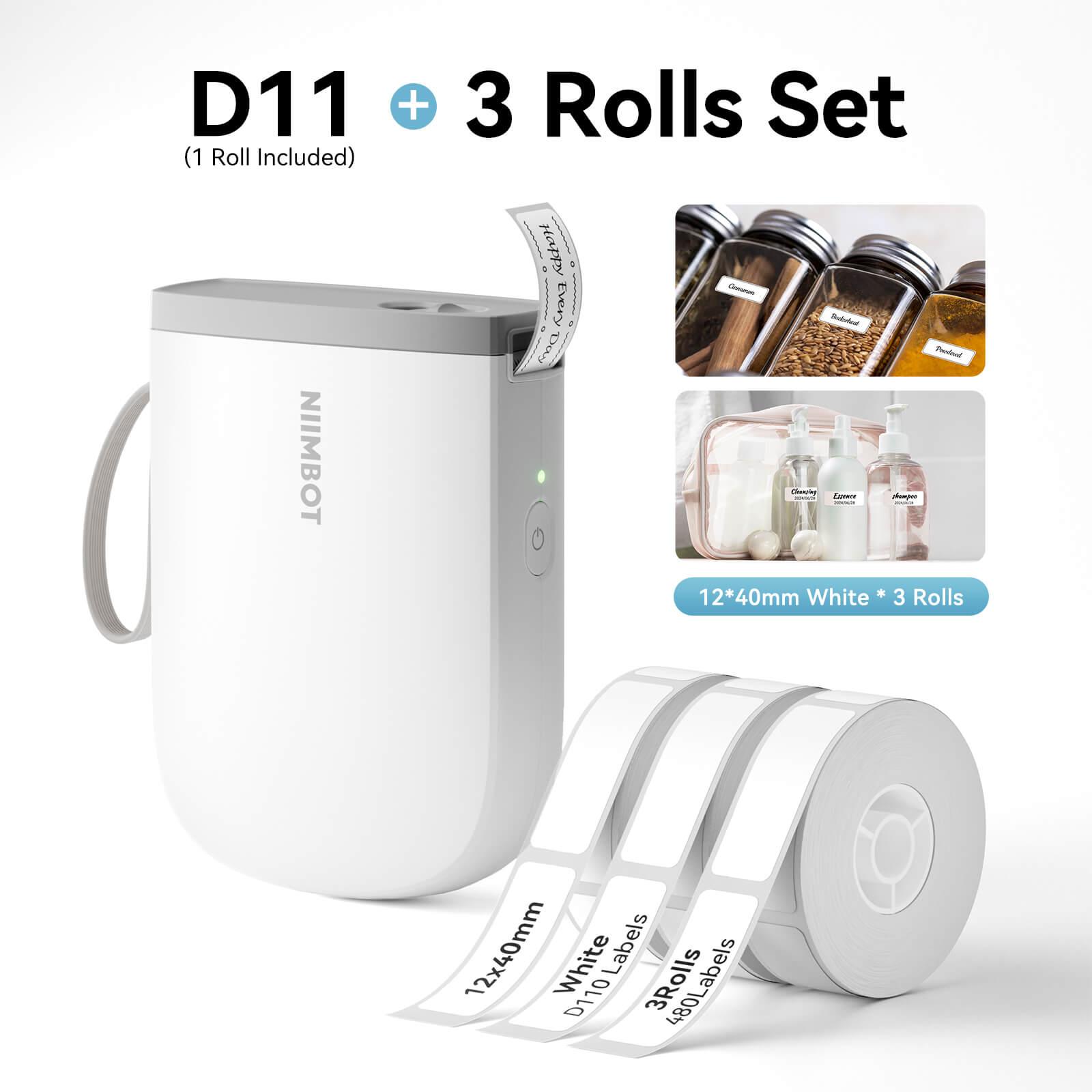 NIIMBOT D11 upgraded white