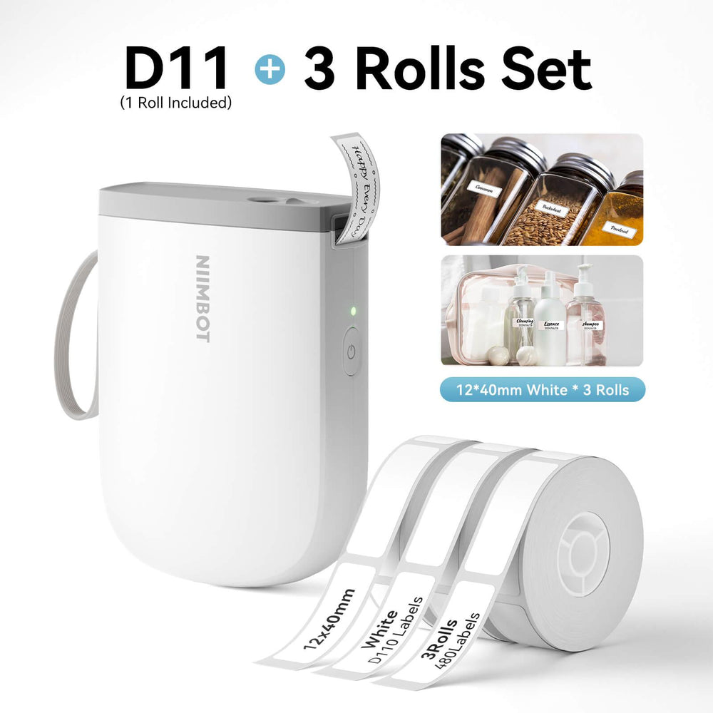 NIIMBOT D11 upgraded white