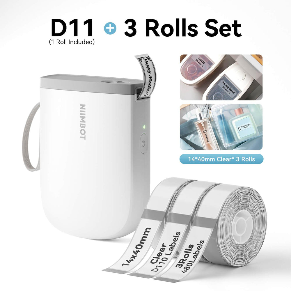 NIIMBOT D11 upgraded white