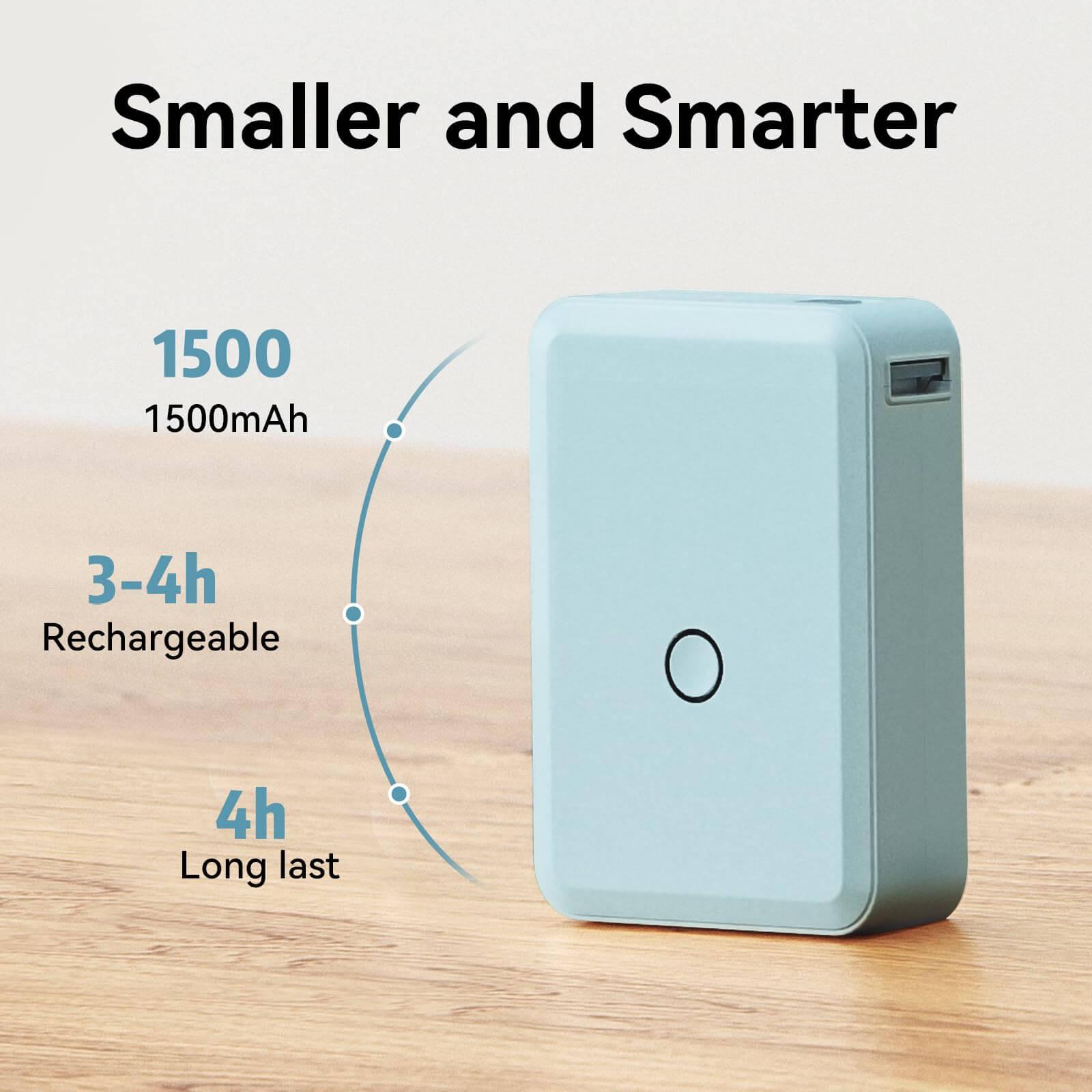 NIIMBOT D110 0.5 Inch Bluetooth Inkless Thermal Label Maker