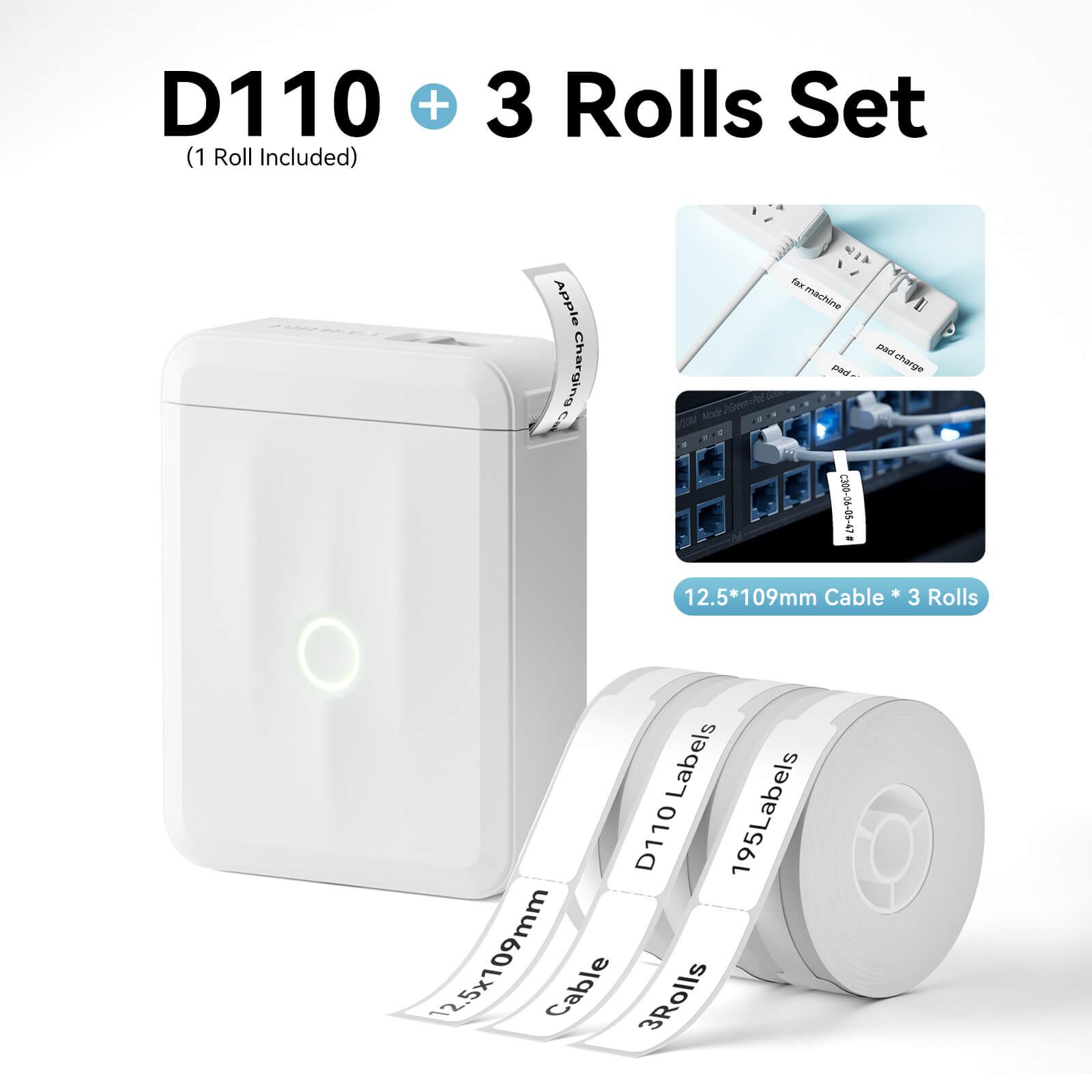 NIIMBOT D110 Label maker 12x109