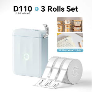 NIIMBOT D110 Label maker blue 12x22