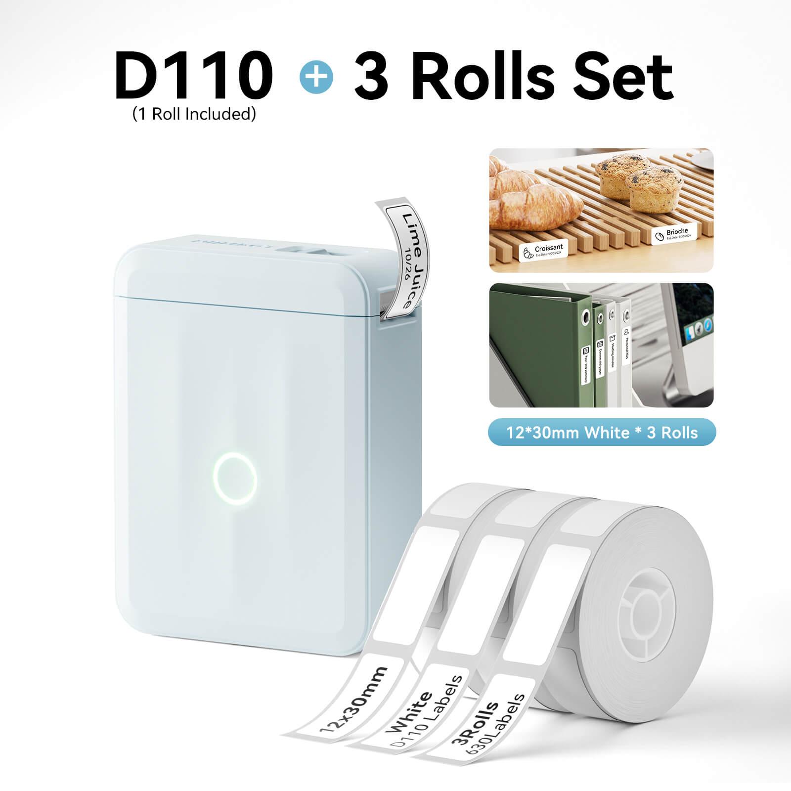 NIIMBOT D110 Label maker blue 12x30