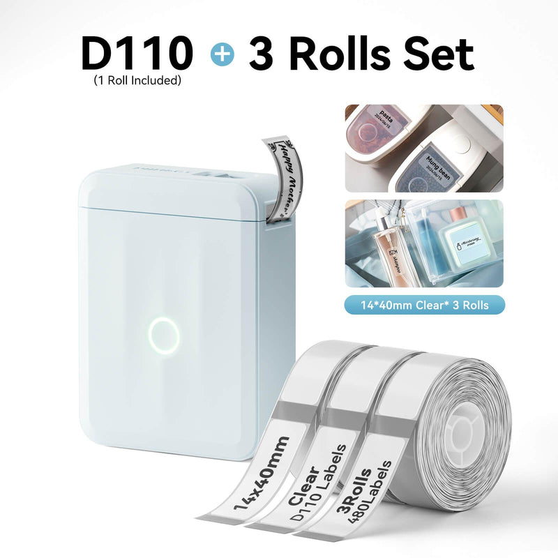 NIIMBOT D110 Label maker blue 14x40