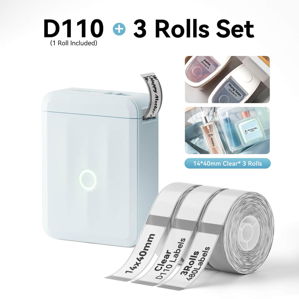 NIIMBOT D110 Label maker blue 14x40