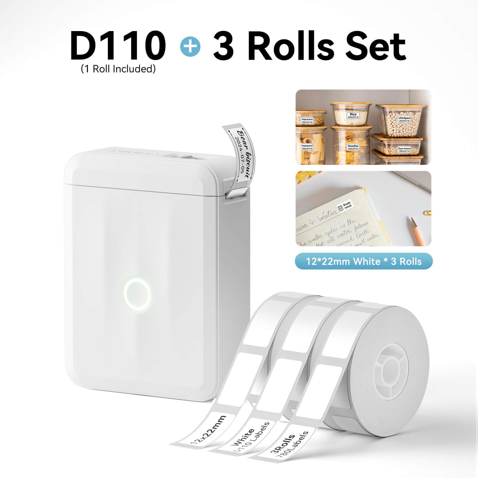 NIIMBOT D110 Label maker white 12x22