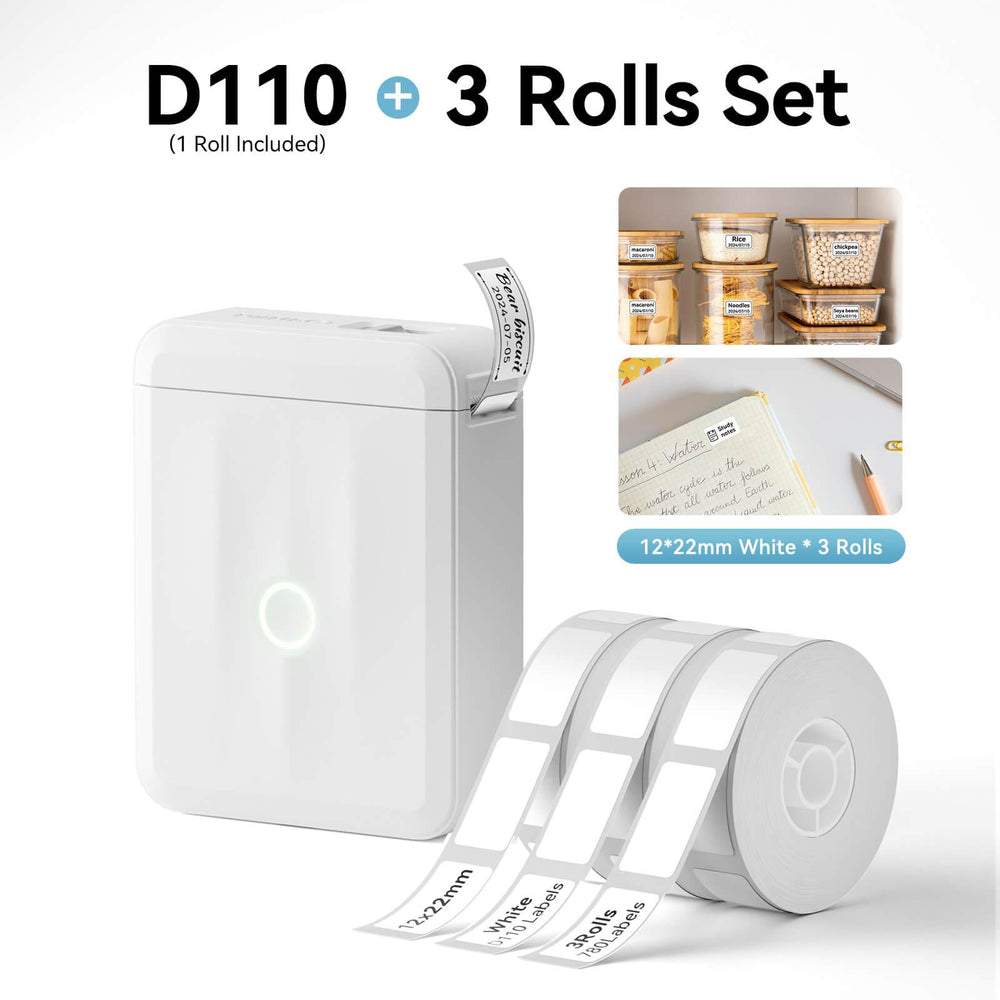 NIIMBOT D110 Label maker white 12x22
