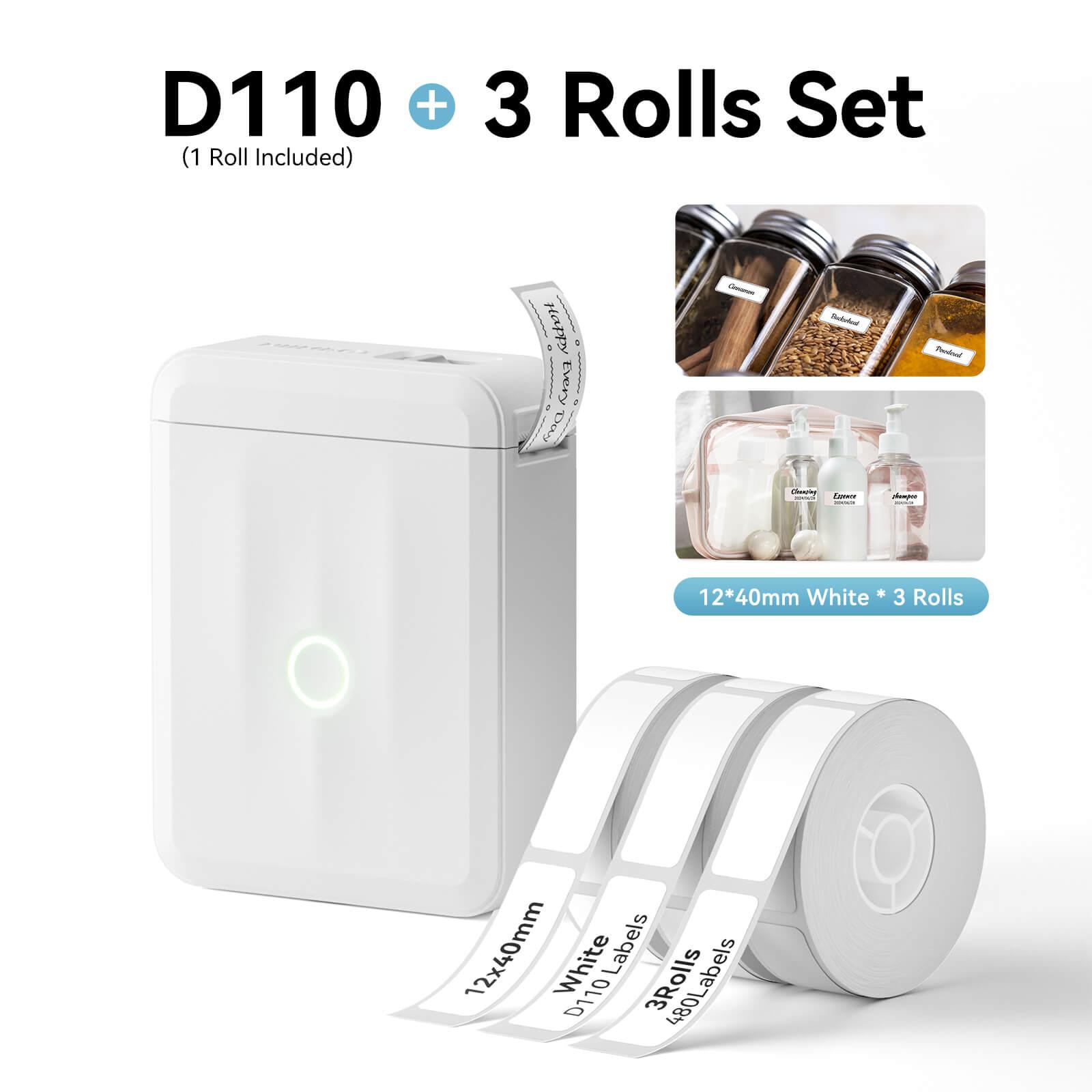 NIIMBOT D110 Label maker white 12x40